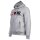 DIESEL Herren Kapuzenpullover - S-GINN HOOD-DIV, Hoodie, Logo Print Grau S