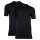 HOM Herren T-Shirt Crew Neck 2er Pack - Tee Shirt Harro New, kurzarm, Rundhals, einfarbig Schwarz S