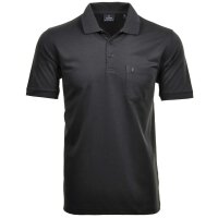RAGMAN Mens Polo Shirt - Top, Softknit Polo, Cotton Blend, Chest Pocket, Button Placket, short, solid color