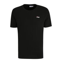 FILA Herren T-Shirt, 2er Pack - BROD Tee, Rundhals, Kurzarm, Logo Schwarz (Black) 4XL