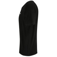 FILA Mens T-Shirt, Pack of 2 - BROD Tee, Round Neck, Short Sleeve, Logo Black (Black) 4XL (XXXX-Large)