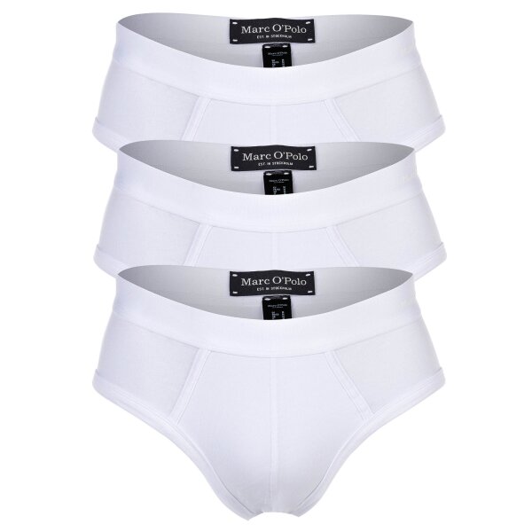 Marc O Polo Herren Slip, 3er Pack - Brief, Unterwäsche, Cotton Stretch, einfarbig