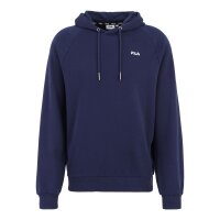 FILA mens hoodie - BRAIVES raglan hoody, sweatshirt, hood, long sleeve, logo Blue M (Medium)