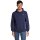 FILA mens hoodie - BRAIVES raglan hoody, sweatshirt, hood, long sleeve, logo Blue M (Medium)