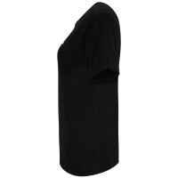 FILA Damen T-Shirt, 2er Pack - BARI tee double pack, Rundhals, Kurzarm, Baumwolle Schwarz (Black) XS