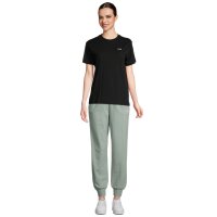 FILA Damen T-Shirt, 2er Pack - BARI tee double pack, Rundhals, Kurzarm, Baumwolle Schwarz (Black) XS