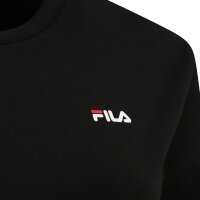 FILA Ladies T-Shirt, 2-pack - BARI tee double pack, round neck, short sleeve, cotton Black (Black) XS (X-Small)
