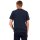 RAGMAN Herren T-Shirt 2er Pack - 1/2 Arm, Unterhemd, Rundhals Dunkelblau XL