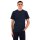 RAGMAN Herren T-Shirt 2er Pack - 1/2 Arm, Unterhemd, Rundhals Dunkelblau 8XL