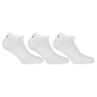 FILA Invisible Sneakers Socks unisex, 3 pairs - short socks, logo cuff, uni, 35-46