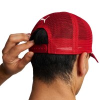 PUMA Herren Cap - Ferrari Sportswear Race Trucker Cap, Polyester, Logo, einfarbig, One Size Rot