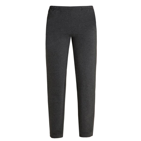 hajo ladies sweatpants - jogging trousers, Klima-Komfort, stretch cotton mix, plain colour Grey 3XL (XXX-Large)