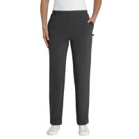 hajo Damen Sweathose - Jogginghose, Klima-Komfort, Stretch Cotton-Mix, uni Grau 3XL