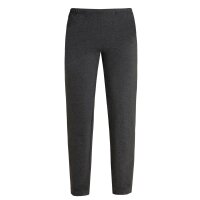 hajo ladies sweatpants - jogging trousers, Klima-Komfort, stretch cotton mix, plain colour Grey 3XL (XXX-Large)
