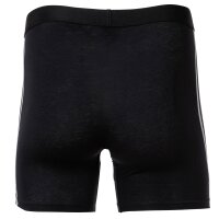 adidas Herren Boxershorts, 6er Pack - Boxer Briefs, Active Flex Cotton, Logo, 3 Streifen Schwarz XL