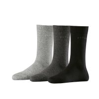 Esprit Women Socks Solid Mix 3 Pack; One Size Fits 3.5- 7...
