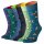 Von Jungfeld mens socks, pack of 6 - Best of Icons, Motif Socks, Gift Box