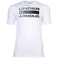 Under Armour Herren T-Shirt -Team Issue Wordmark, Stretch, Rundhals, Logo, kurzarm, einfarbig