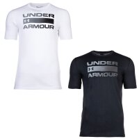 Under Armour Herren T-Shirt -Team Issue Wordmark, Stretch, Rundhals, Logo, kurzarm, einfarbig