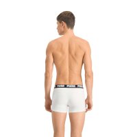 PUMA Herren Boxer Shorts, 6er Pack - Basic Boxer, Cotton Stretch, Everyday Grün/Schwarz/WeißGrau M