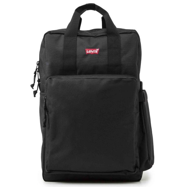 Levis Unisex Backpack - L-Pack Large Recycled, Polyester, Logo Black