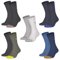 SCOTCH&SODA mens socks, 2-pack - Dip Toe Classic, short socks, cotton, plain