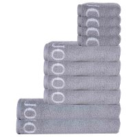 JOOP! Handtuch Set, 10-tlg. - Classic, 2x Duschtuch, 4x...
