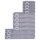 JOOP! Handtuch Set, 10-tlg. - Classic, 2x Duschtuch, 4x Handtuch, 4x Gästetuch Grau Set
