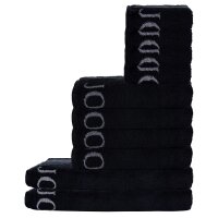 JOOP! Handtuch Set, 10-tlg. - Classic, 2x Duschtuch, 4x Handtuch, 4x Gästetuch Schwarz Set