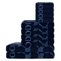 JOOP! towel set, 10-pcs - Cornflower, 2x shower towel, 4x towel, 4x guest towel Blue Set