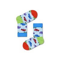 Happy Socks Kinder Socken unisex, 3er Pack - Geschenkbox, Bio-Baumwolle, Farbmix Roadtrip 13-21