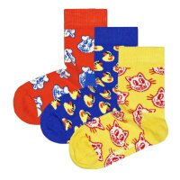 Happy Socks Kinder Socken unisex, 3er Pack -...
