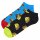 Happy Socks Unisex Sneaker-Socken, 2er Pack - Low Socks, Farbmix