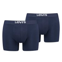 LEVIS Mens Solid Basic Boxer Brief Organic, Pack of 2,...