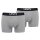 Levis Mens Solid Basic Boxer Brief Organic, Pack of 2, Boxer Shorts, Logo Waistband