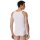 SCHIESSER Herren Unterhemd 2er Pack - Sport-Jacke, Original Feinripp Weiß S