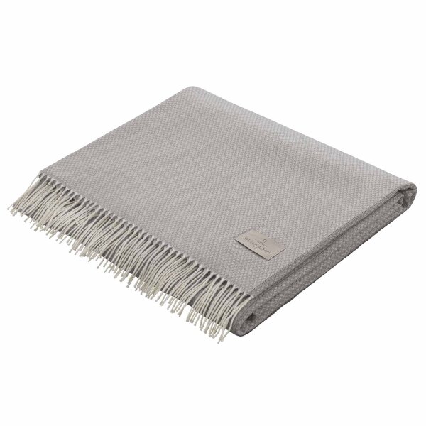 Villeroy & Boch Living Blanket - Narama, Fringed Plaid, Subtle Pattern
