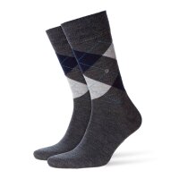 Burlington Herren Socken EDINBURGH - Rautenmuster, Argyle, One Size, 40-46
