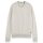 SCOTCH&SODA Herren Strickpullover - Essentials Crewneck, Merinowolle, Rundhals, einfarbig Creme S