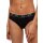 HUGO Damen Slips, 3er Pack - Brief Stripe, Unterwäsche, Baumwolle, Logo, einfarbig Schwarz/Weiß XS