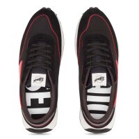 DIESEL Herren Sneaker - S-RACER LC, Schnür-Schuhe, Leder Schwarz/Rot EUR 45