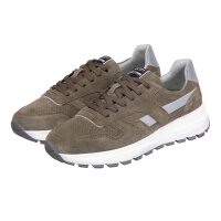 JOOP! Mens Sneaker - Velluto New Hannis Sneaker xd6, Sneaker, Leather, Lacing, Logo Khaki/gray EUR 44 (UK 10)