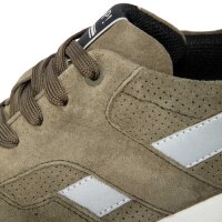 JOOP! Mens Sneaker - Velluto New Hannis Sneaker xd6, Sneaker, Leather, Lacing, Logo Khaki/gray EUR 44 (UK 10)