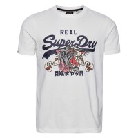 Superdry Men T-Shirt - VINTAGE NARRATIVE TEE, Cotton,...