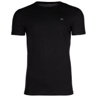 DIESEL Herren T-Shirt , 3er Pack - UMTEE-JAKETHREEPACK, Rundhals, Kurzarm, einfarbig Schwarz/Grau/Weiß 2XL