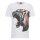 HUGO Mens T-shirt - DIGRE, round neck, short sleeve, tiger print, cotton