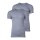 BIKKEMBERGS Herren T-Shirt, 2er Pack - BIPACK, Unterhemd, Rundhals, Cotton Stretch