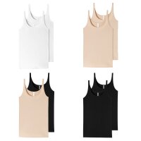 SCHIESSER Damen Trägertop, Multipack - Single Jersey, Serie 95/5, uni #1