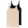 SCHIESSER Damen Trägertop, Multipack - Single Jersey, Serie 95/5, uni #1