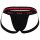 HUGO Herren Jockstrap, 3er Pack - TRIPLET PLANET, Cotton Stretch, Logo Schwarz L